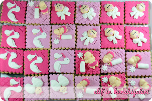 Ho�geldin Bebek / Baby Shower Kurabiyeleri