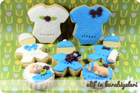 Ho�geldin Bebek / Baby Shower Kurabiyeleri