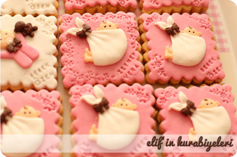 Ho�geldin Bebek / Baby Shower Kurabiyeleri