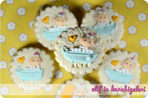 Ho�geldin Bebek / Baby Shower Kurabiyeleri