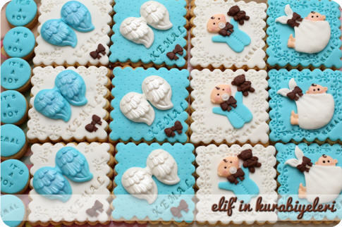 Ho�geldin Bebek / Baby Shower Kurabiyeleri