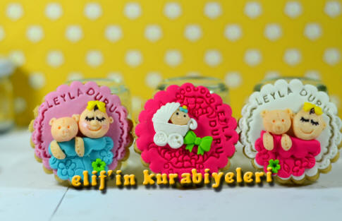 Ho�geldin Bebek / Baby Shower Kurabiyeleri