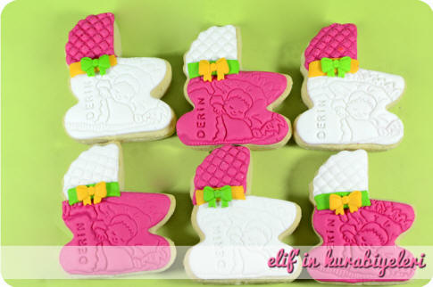 Ho�geldin Bebek / Baby Shower Kurabiyeleri