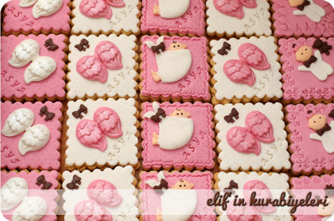 Ho�geldin Bebek / Baby Shower Kurabiyeleri