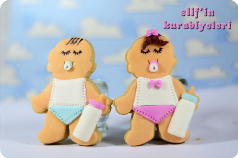 Ho�geldin Bebek / Baby Shower Kurabiyeleri