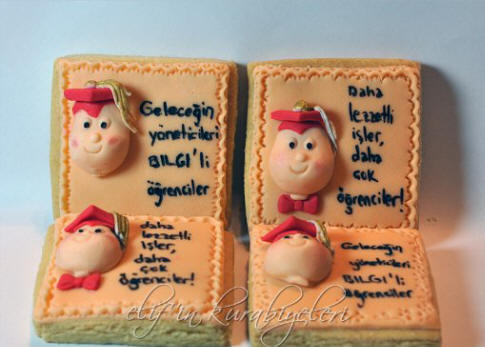 Mezuniyet - Okul - E�itim Kurabiyeleri