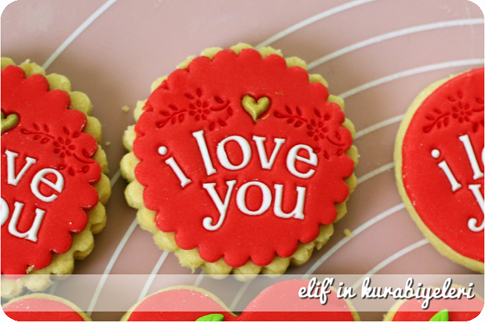 Sevgililer G�n� Kurabiyeleri