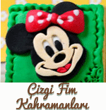 �izgi Film Karakterlerinin Kurabiyeleri